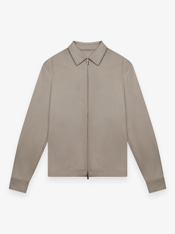 Zwaar Supima Overshirt | Loodgrijs