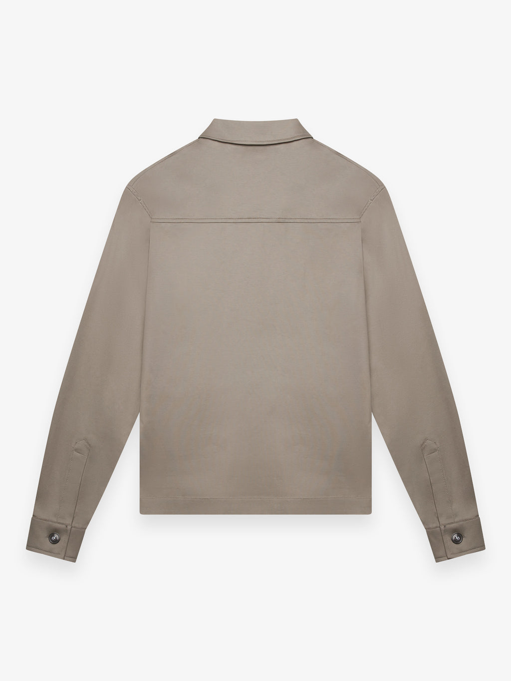 Heavy Supima Overshirt | Lead Grey
