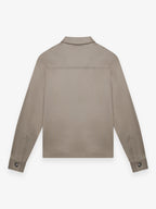 Heavy Supima Overshirt | Lead Grey