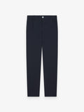 Warm Tech Stretch Tapered Trousers | Navy