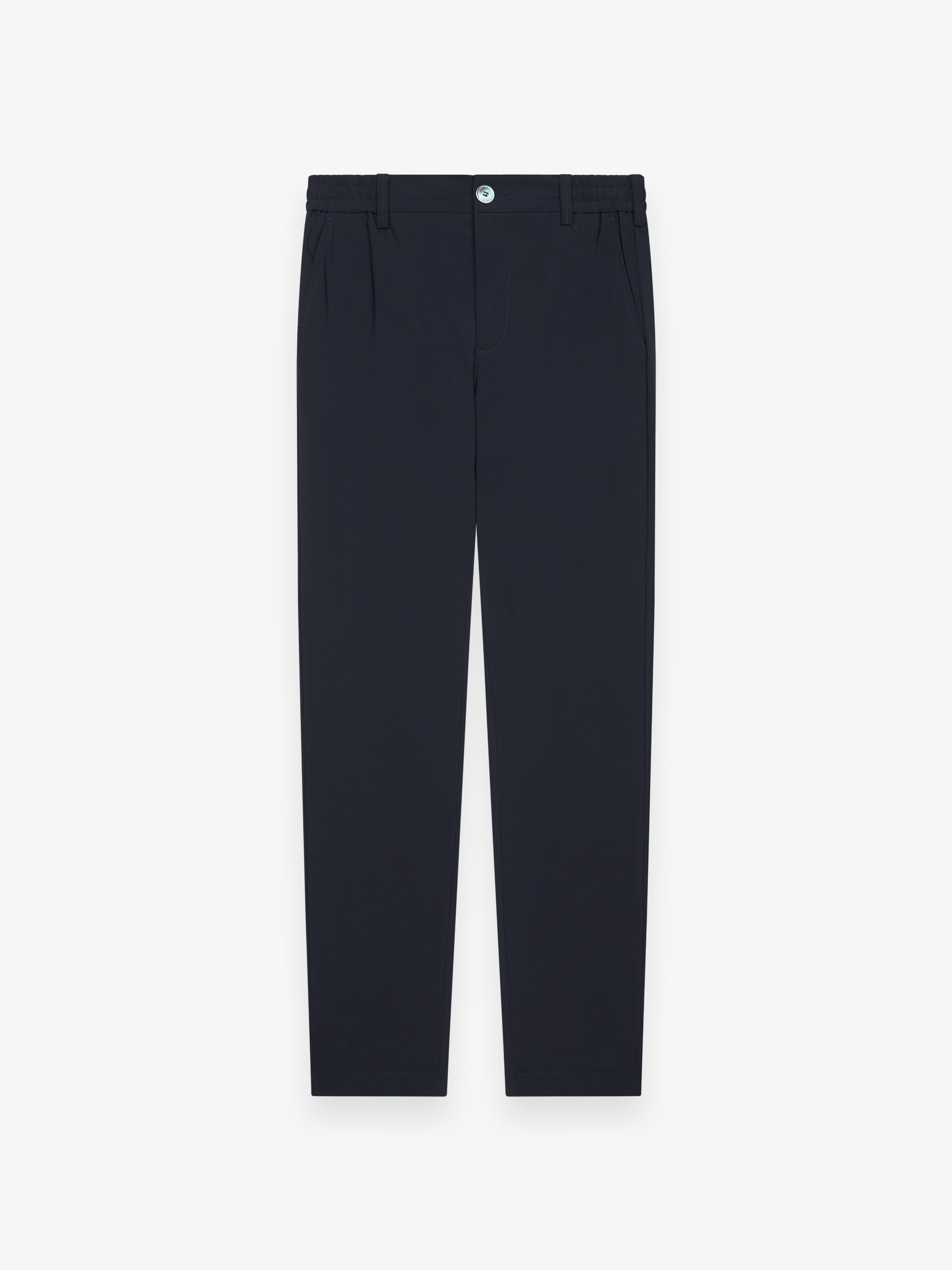 Warm Tech Stretch Tapered Trousers | Navy