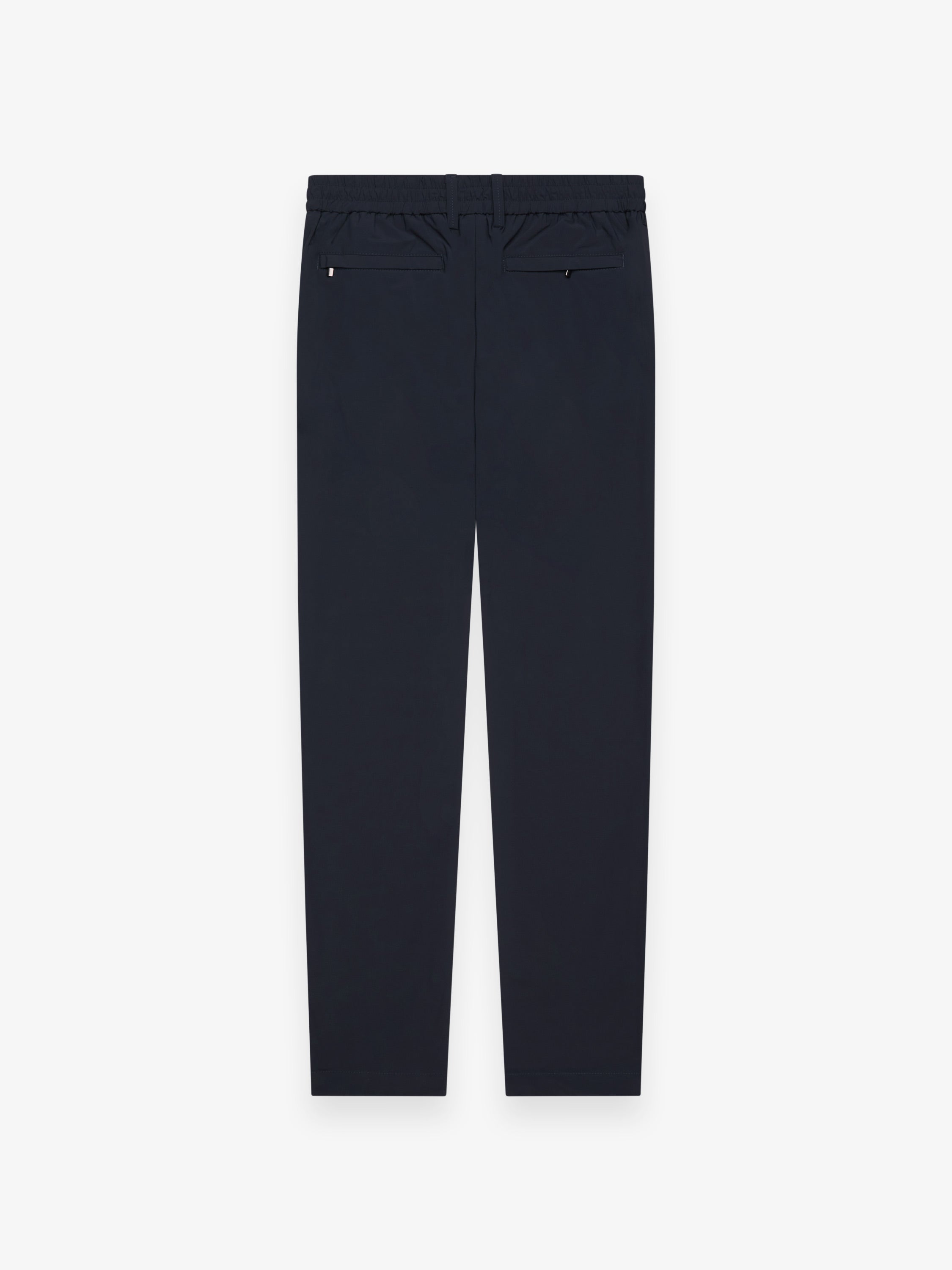 Warm Tech Stretch Tapered Trousers | Navy