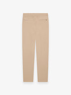 Warm Tech Stretch Tapered Trousers | Beige