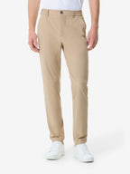 Warm Tech Stretch Tapered Trousers | Beige