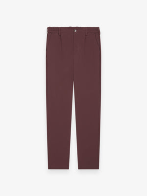 Warme Stretchhose Schmal Zulaufendem Bein | Dunkles Siena