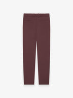 Warm Tech Stretch Tapered Trousers | Dark Sienna