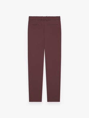 Warme Stretchhose Schmal Zulaufendem Bein | Dunkles Siena