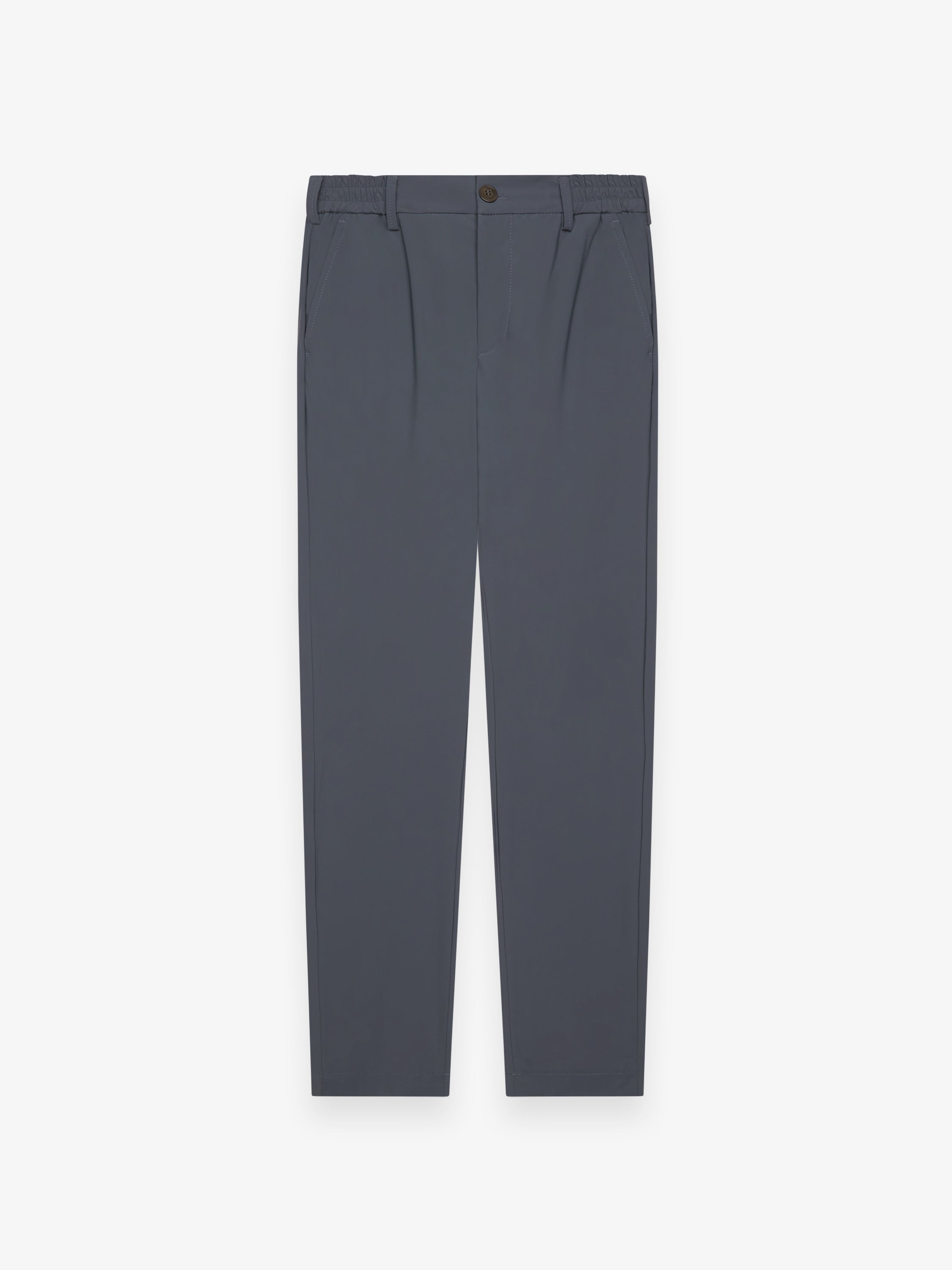 Warm Tech Stretch Tapered Trousers | Dark Grey