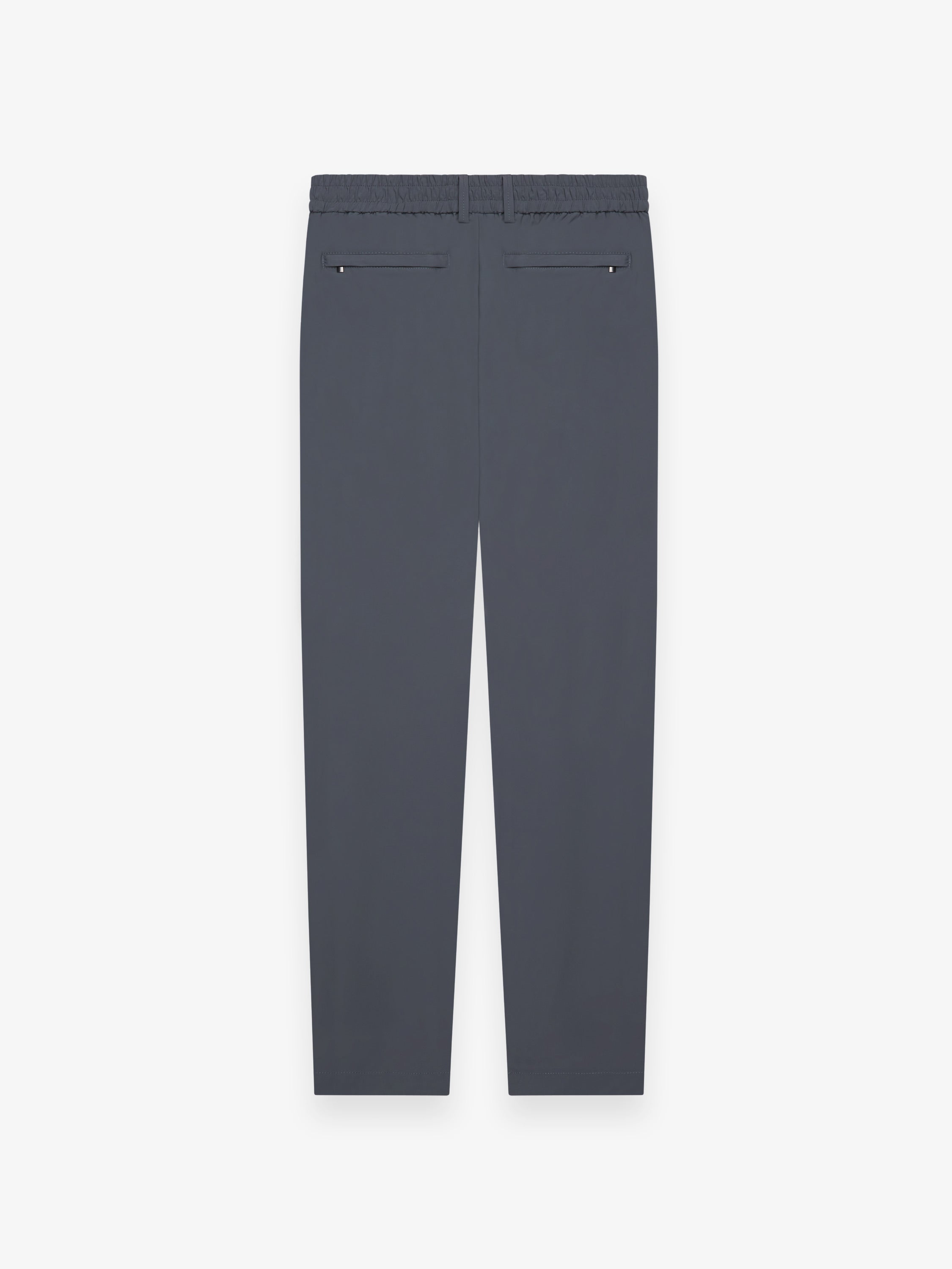 Warm Tech Stretch Tapered Trousers | Dark Grey