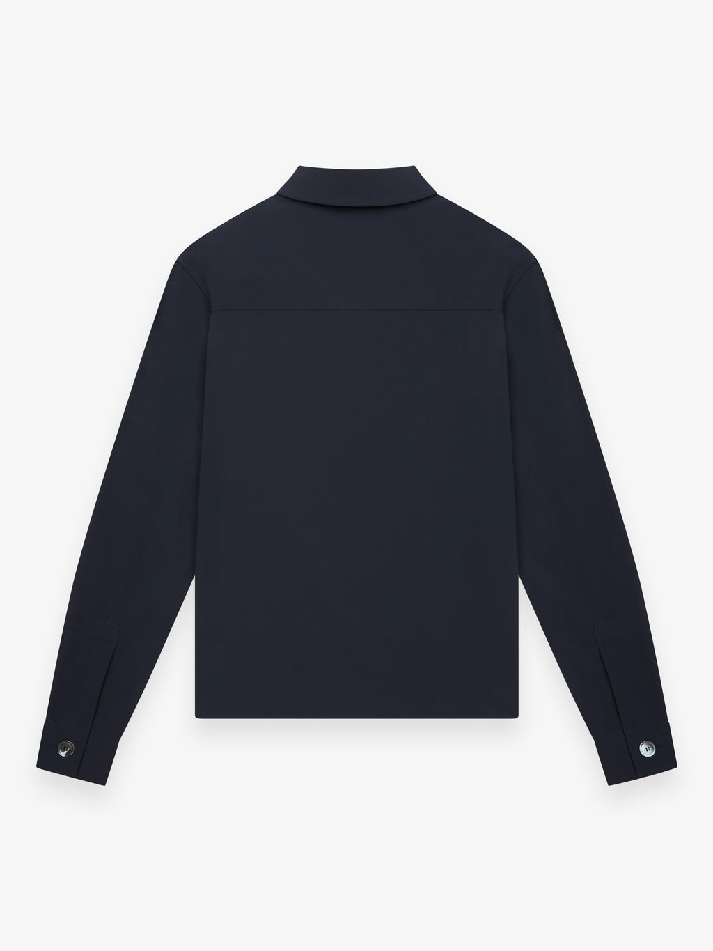 Warm Tech Stretch Overshirt | Navy