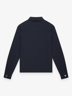 Warm Tech Stretch Overshirt | Navy