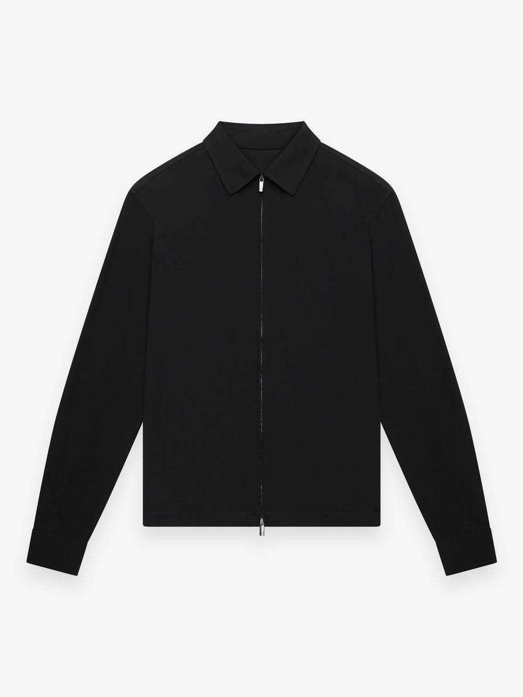 Warm Tech Stretch Overshirt | Black