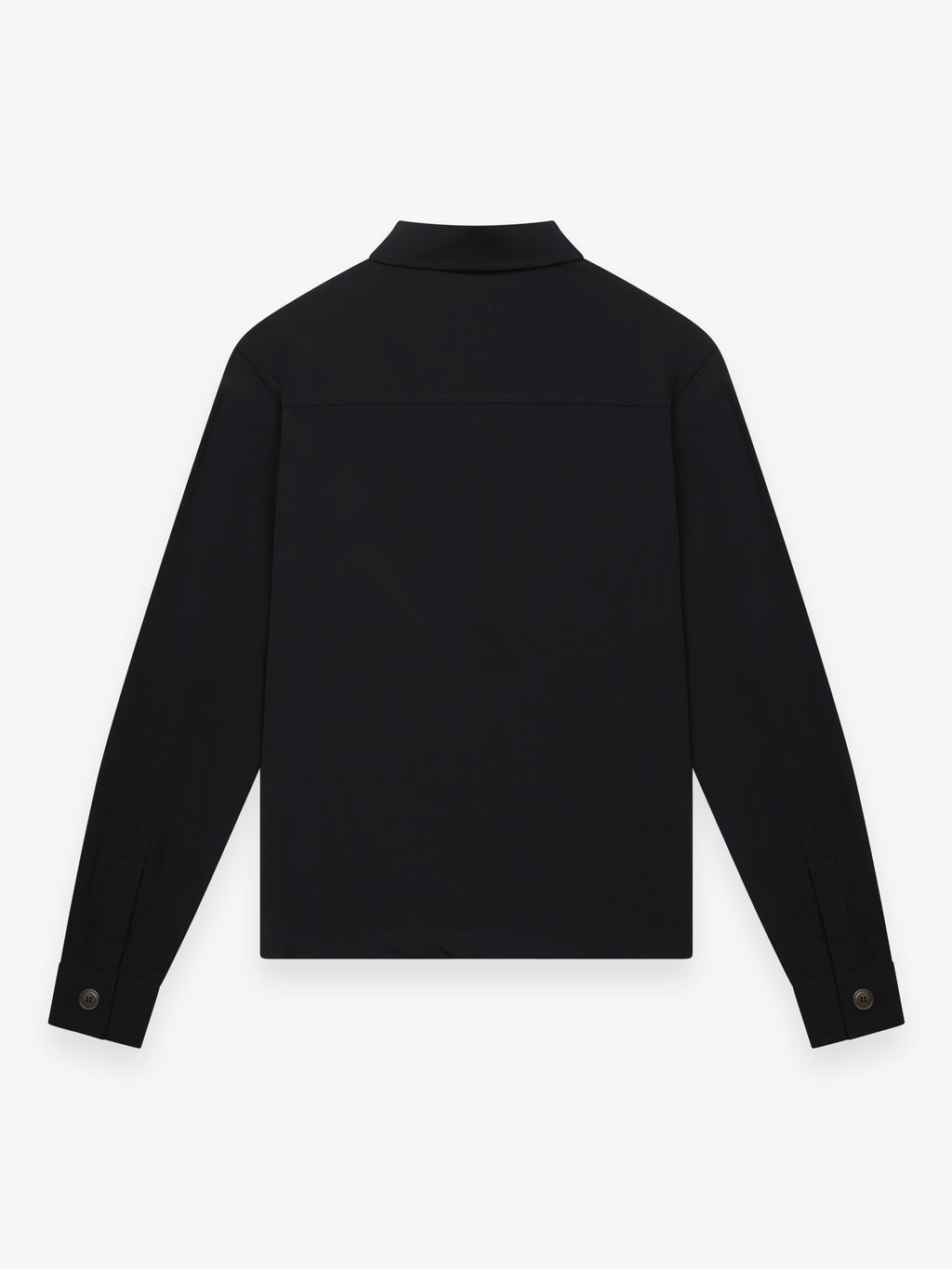 Warm Tech Stretch Overshirt | Black
