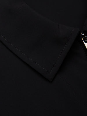 Warm Tech Stretch Overshirt | Black