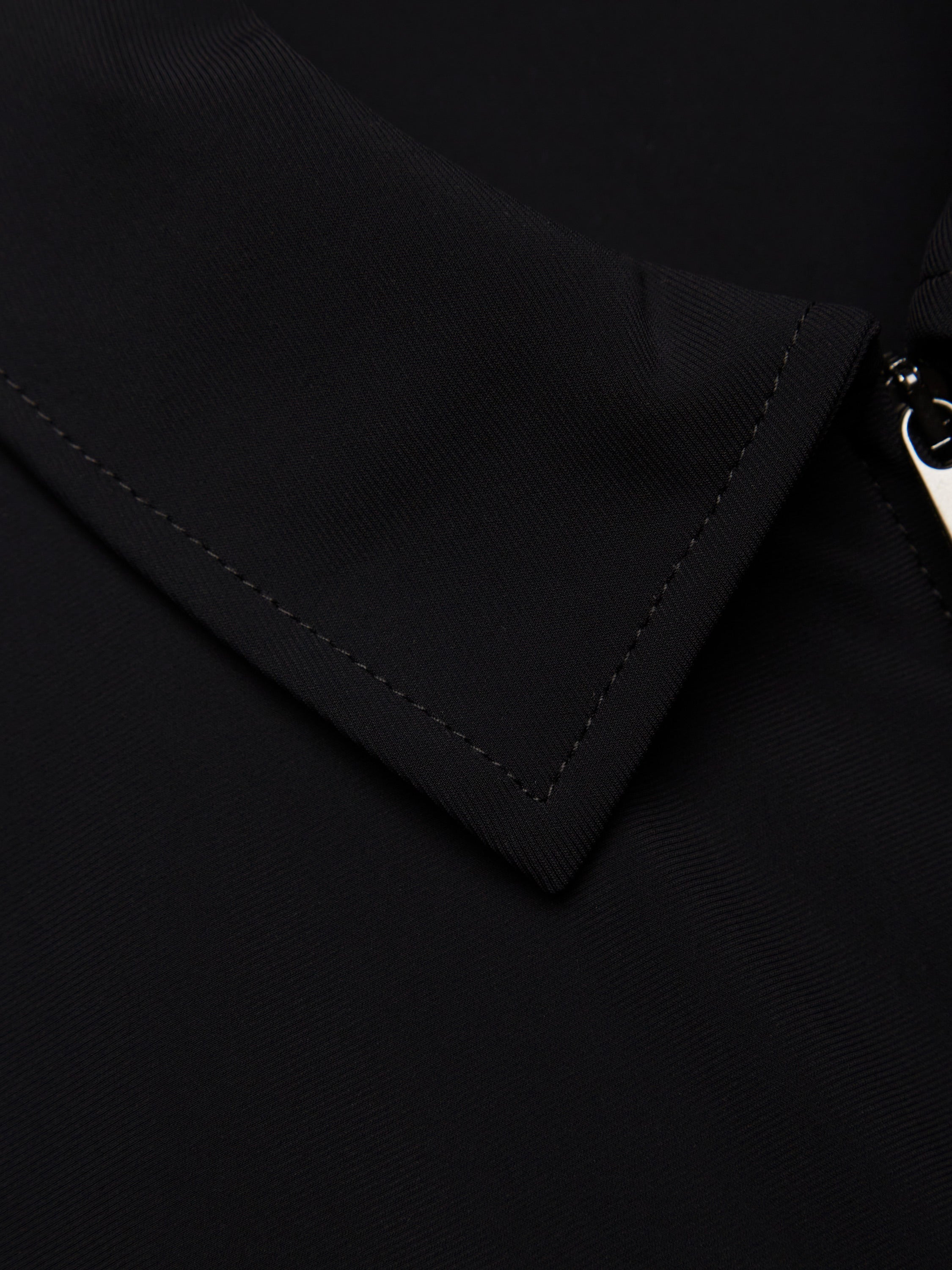 Warm Tech Stretch Overshirt | Black