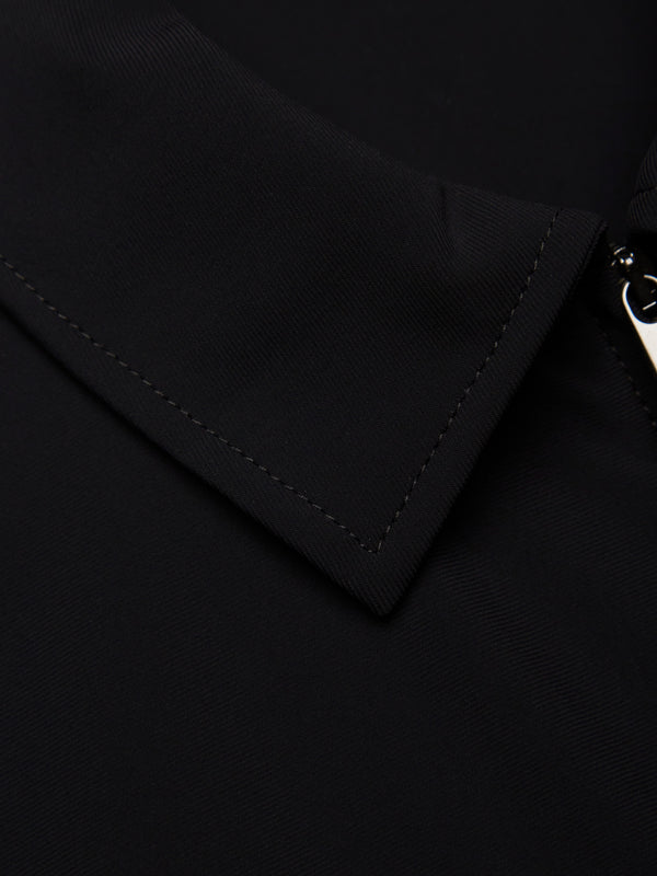 Warm Tech Stretch Overshirt | Black