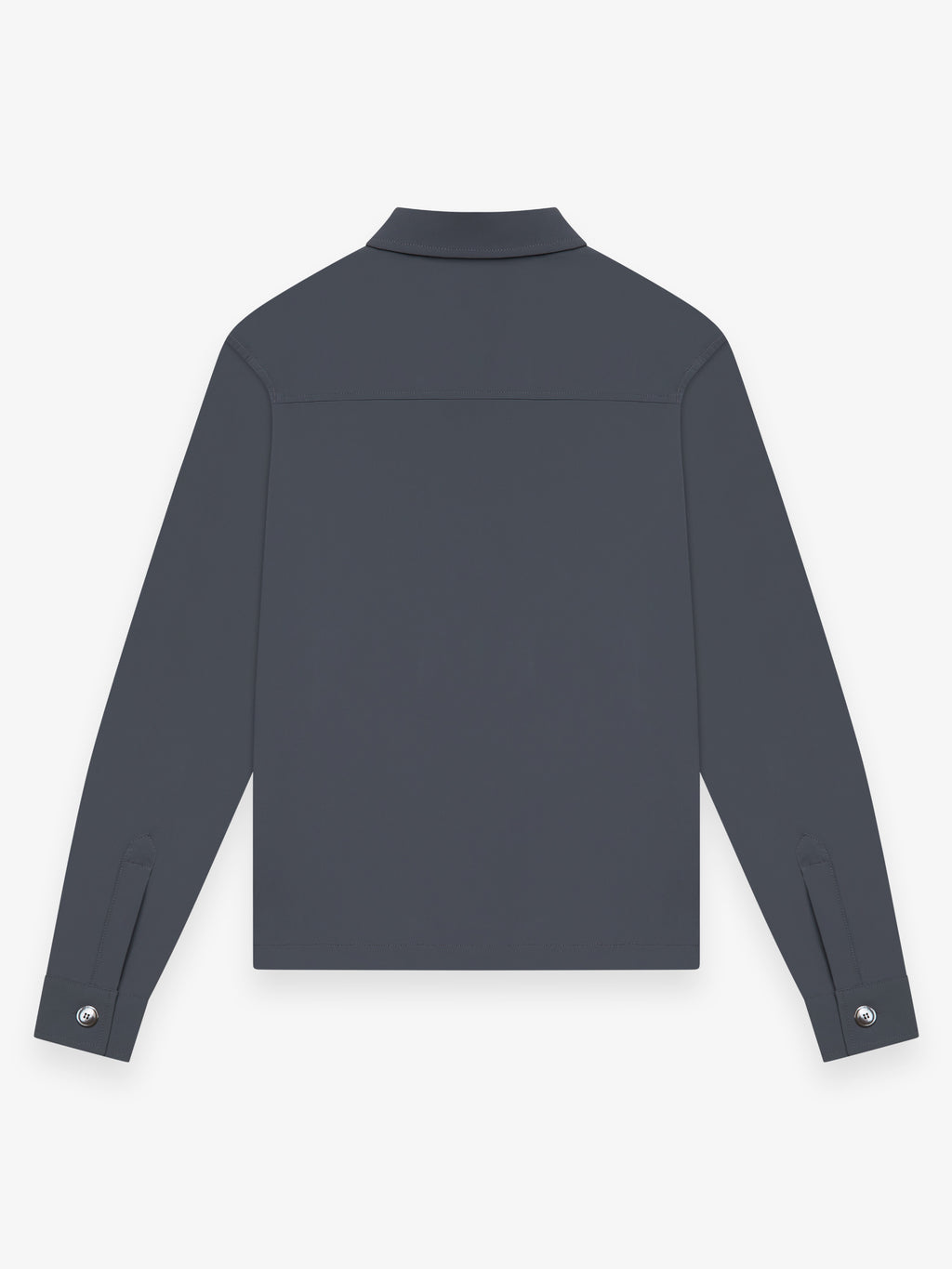 Warm Tech Stretch Overshirt | Dark Grey