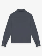 Warm Tech Stretch Overshirt | Dark Grey