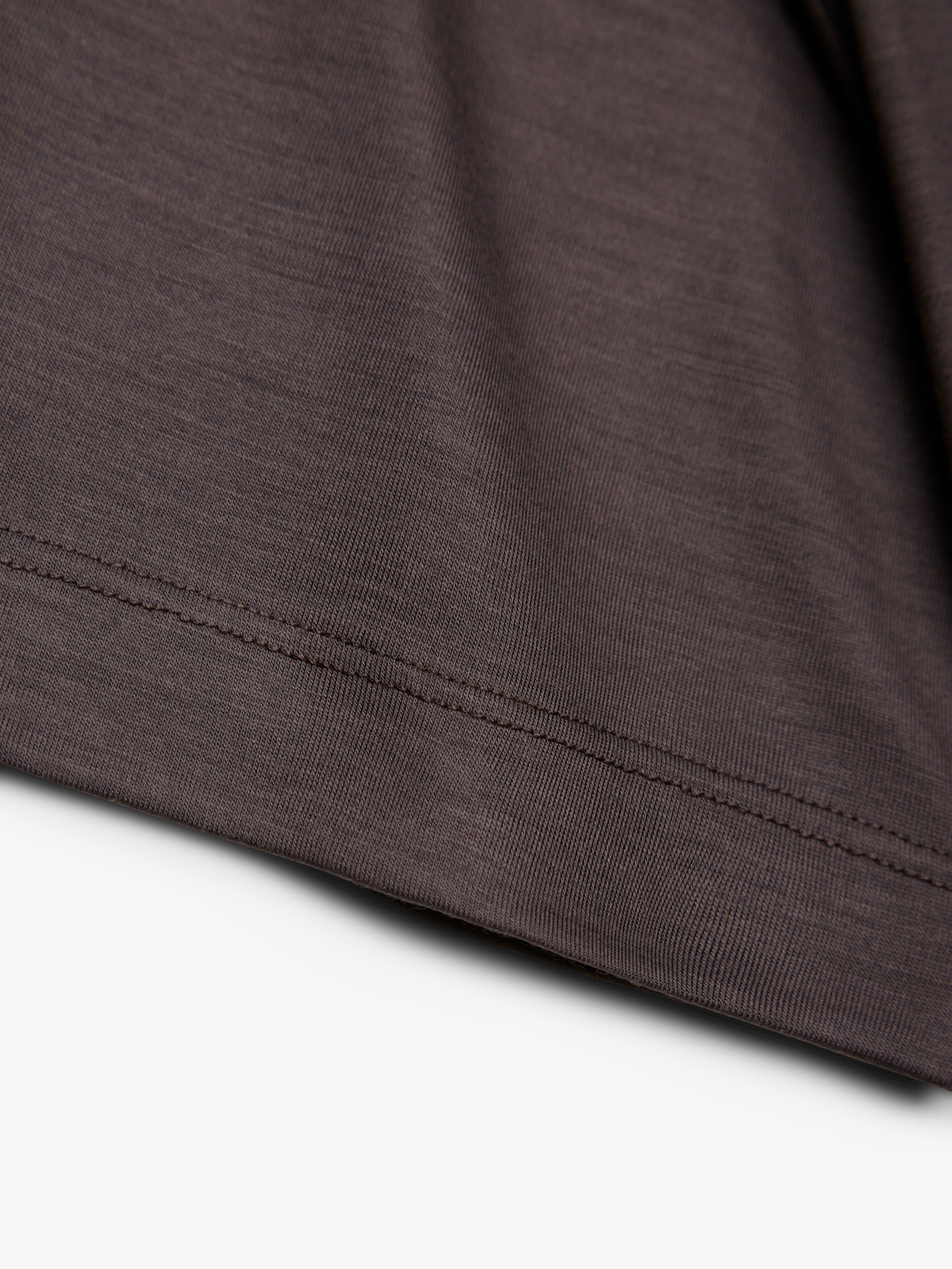 Merino T-Shirt | Dark Brown