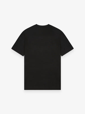 Merino T-Shirt Crew Neck | Schwarz