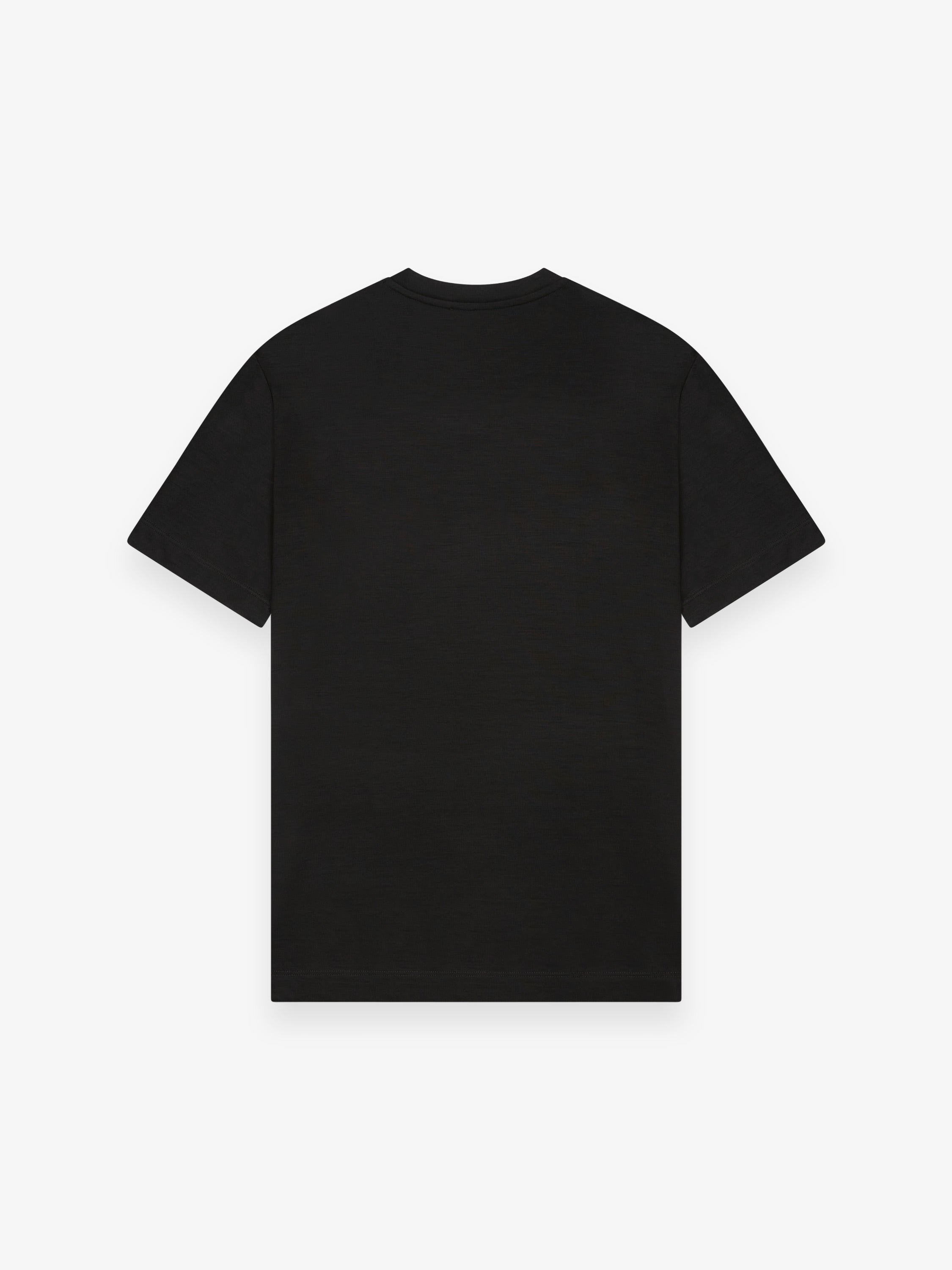 Merino T-Shirt Crew Neck | Black