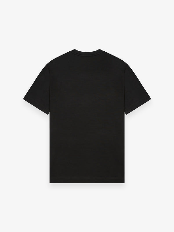 Merino T-Shirt Crew Neck | Black