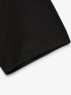Merino T-Shirt Crew Neck | Schwarz
