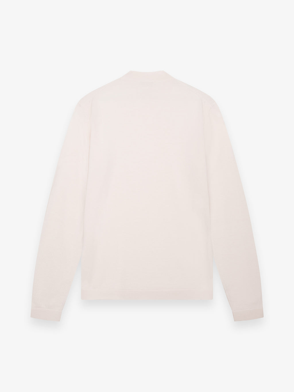 Pull col rond en laine mérinos extrafine Cashwool | Blanc cassé