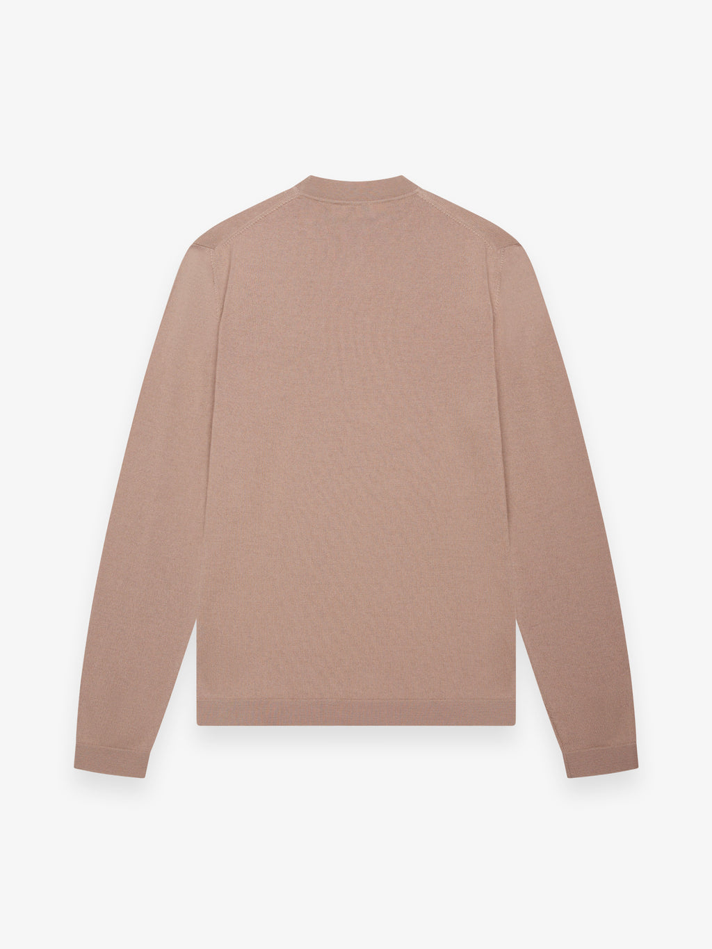 Pull col rond en laine mérinos extrafine Cashwool | Taupe