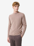 Pull col rond en laine mérinos extrafine Cashwool | Taupe