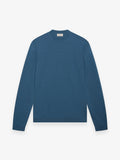 Cashwool Extrafine Merino Crew Neck | Jeans Blue