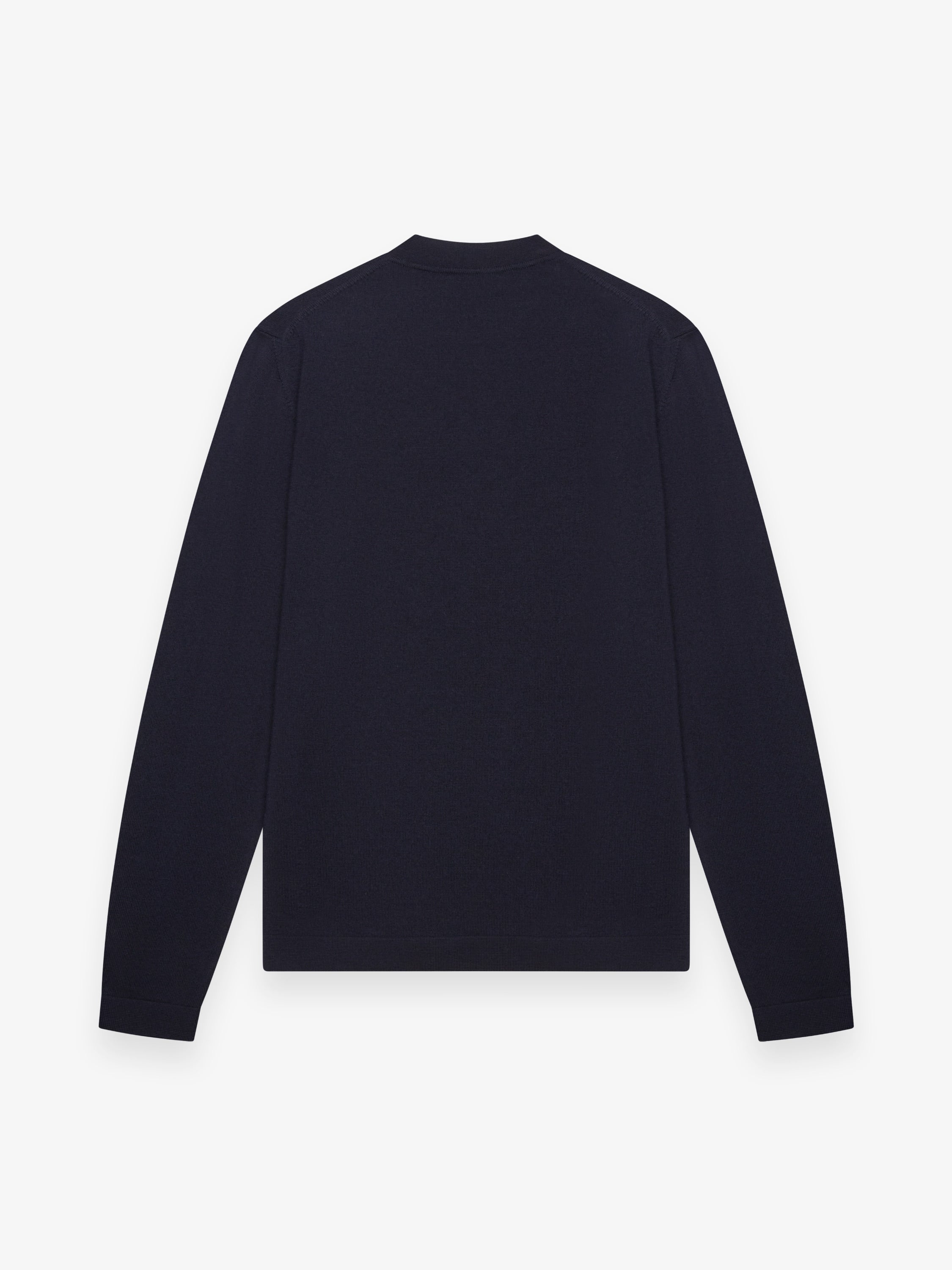 Cashwool Extrafine Merino Crew Neck | Dark Navy