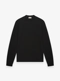 Cashwool Extrafine Merino Crew Neck | Black