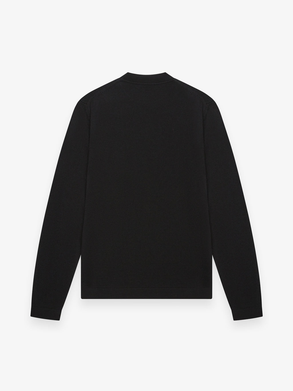 Cashwool Extrafine Merino Crew Neck | Black