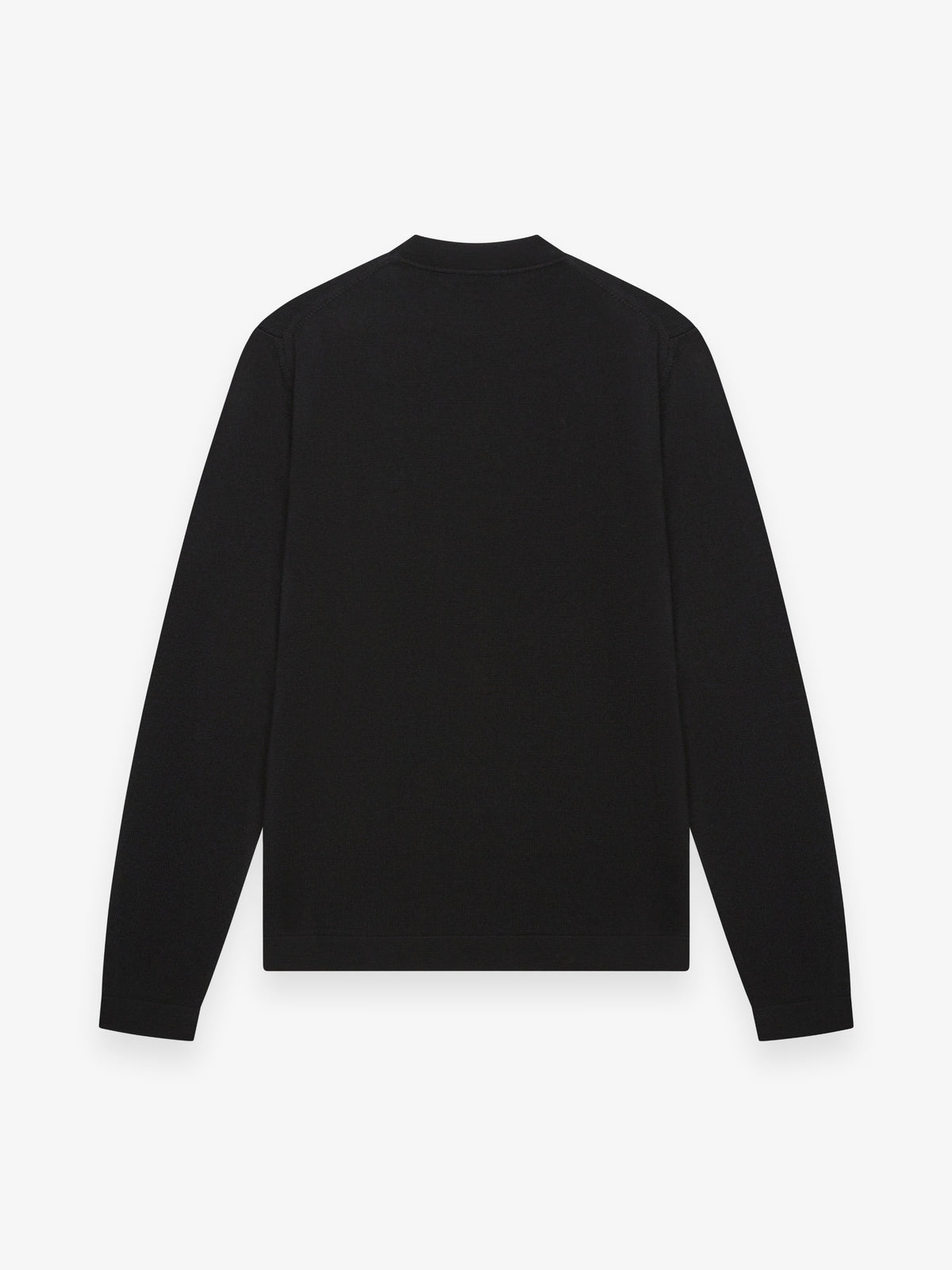 Cashwool Extrafine Merino Crew Neck | Black