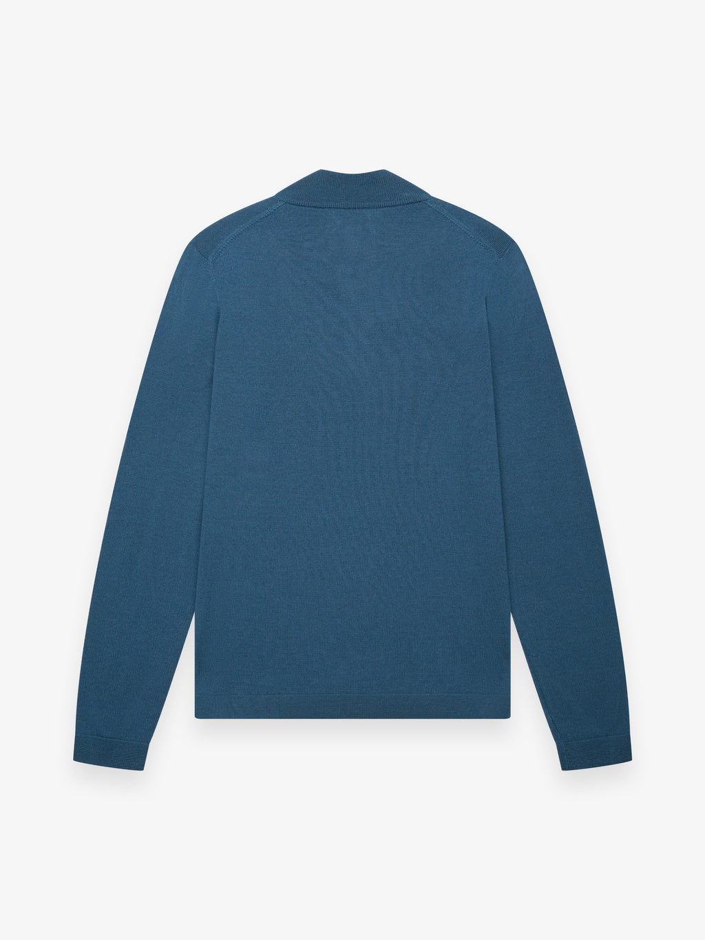 Pull Cashwool en mérinos extrafin à col zippé | Jeans bleus