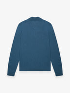 Pull Cashwool en mérinos extrafin à col zippé | Jeans bleus
