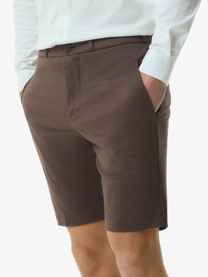 Supima Bermuda Shorts | Ebony Brown