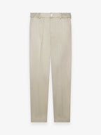 Supima Tapered Trousers | Stone