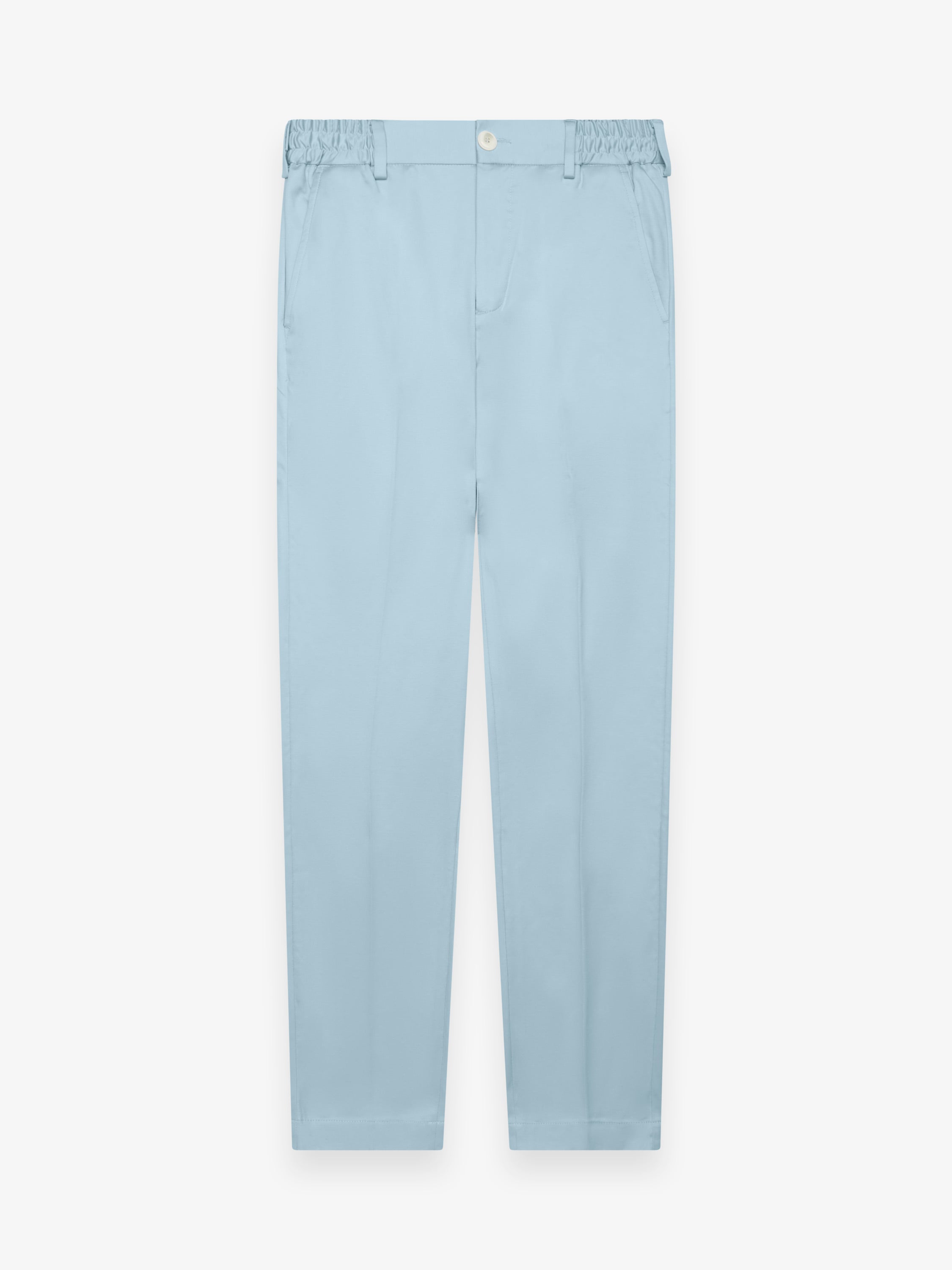 Supima Tapered Trousers | Blue Diamond