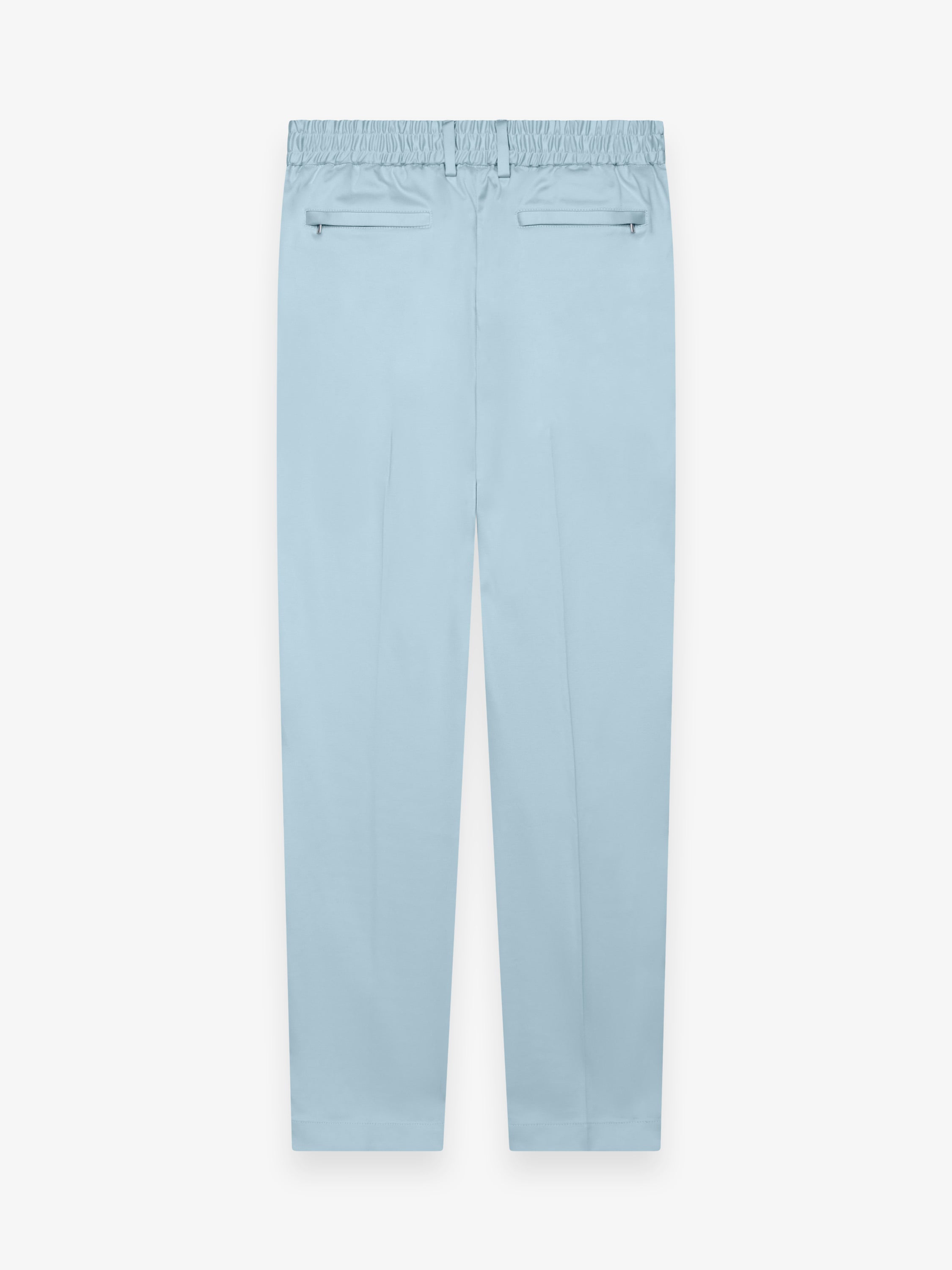Supima Tapered Trousers | Blue Diamond