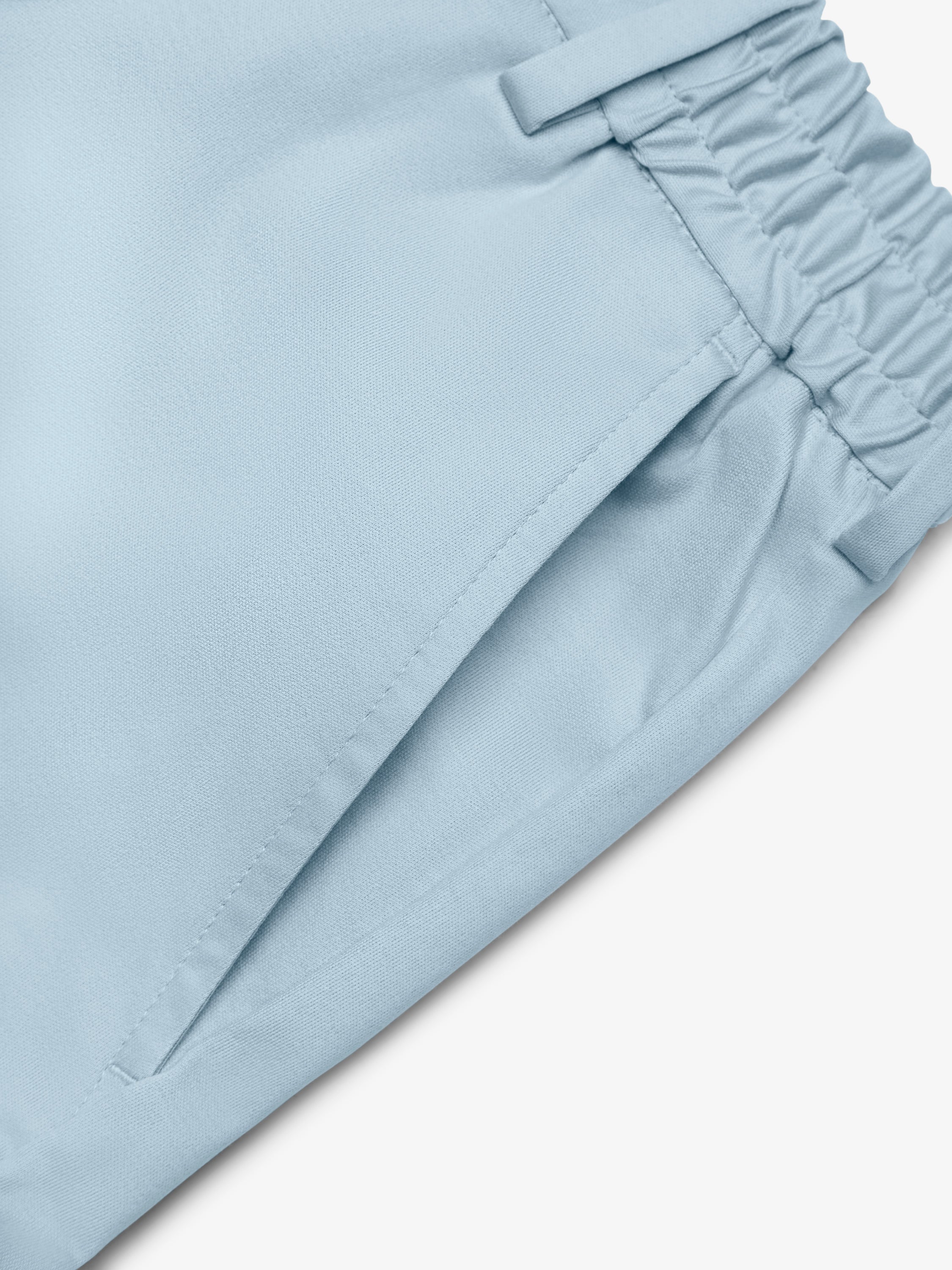 Supima Tapered Trousers | Blue Diamond