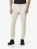 Supima Tapered Trousers | Pearl Grey