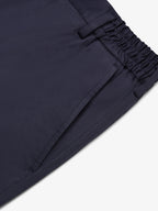 Supima Tapered Trousers | Navy