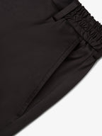 Supima Tapered Trousers | Black