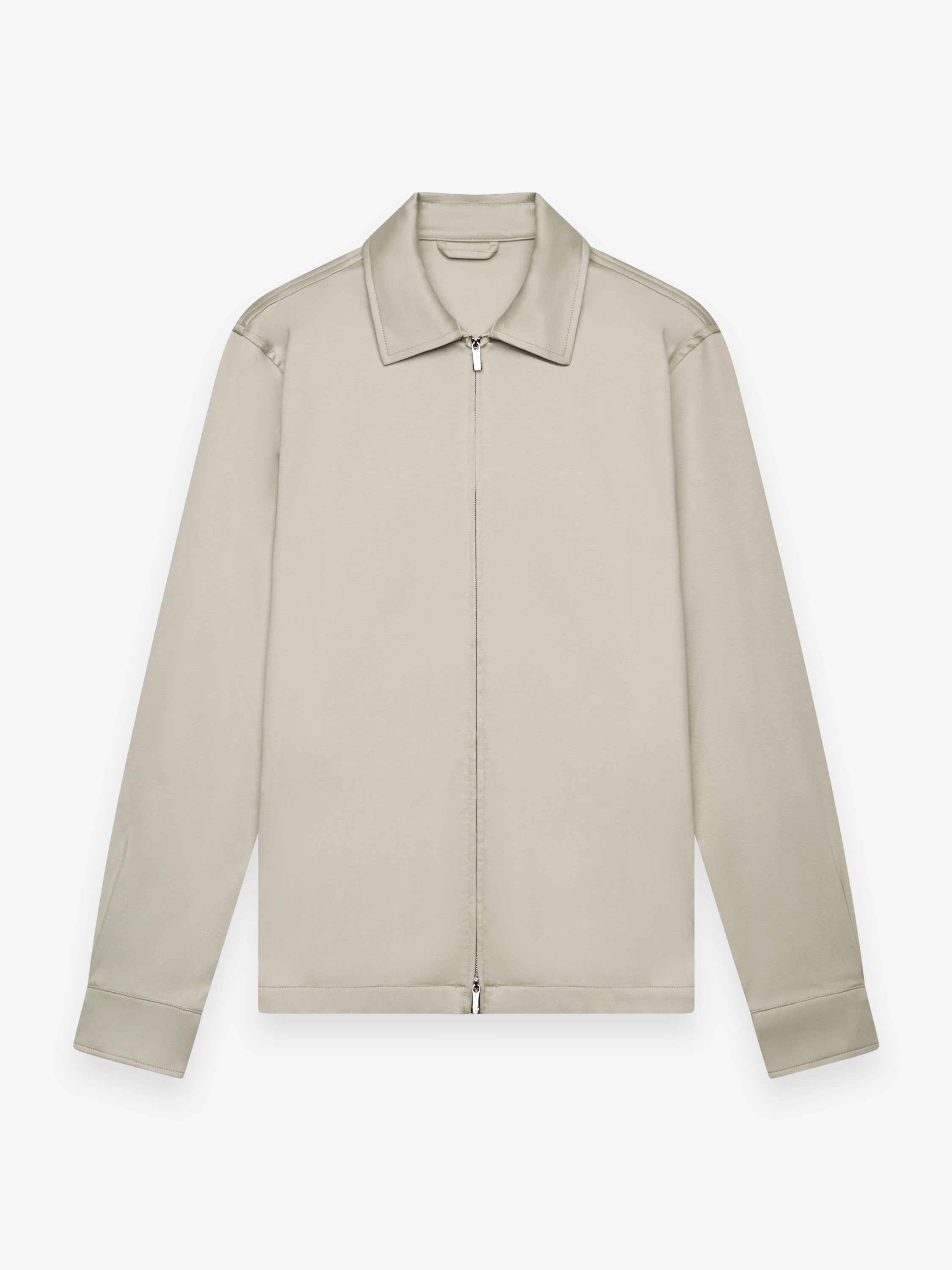 Supima Overshirt | Stone