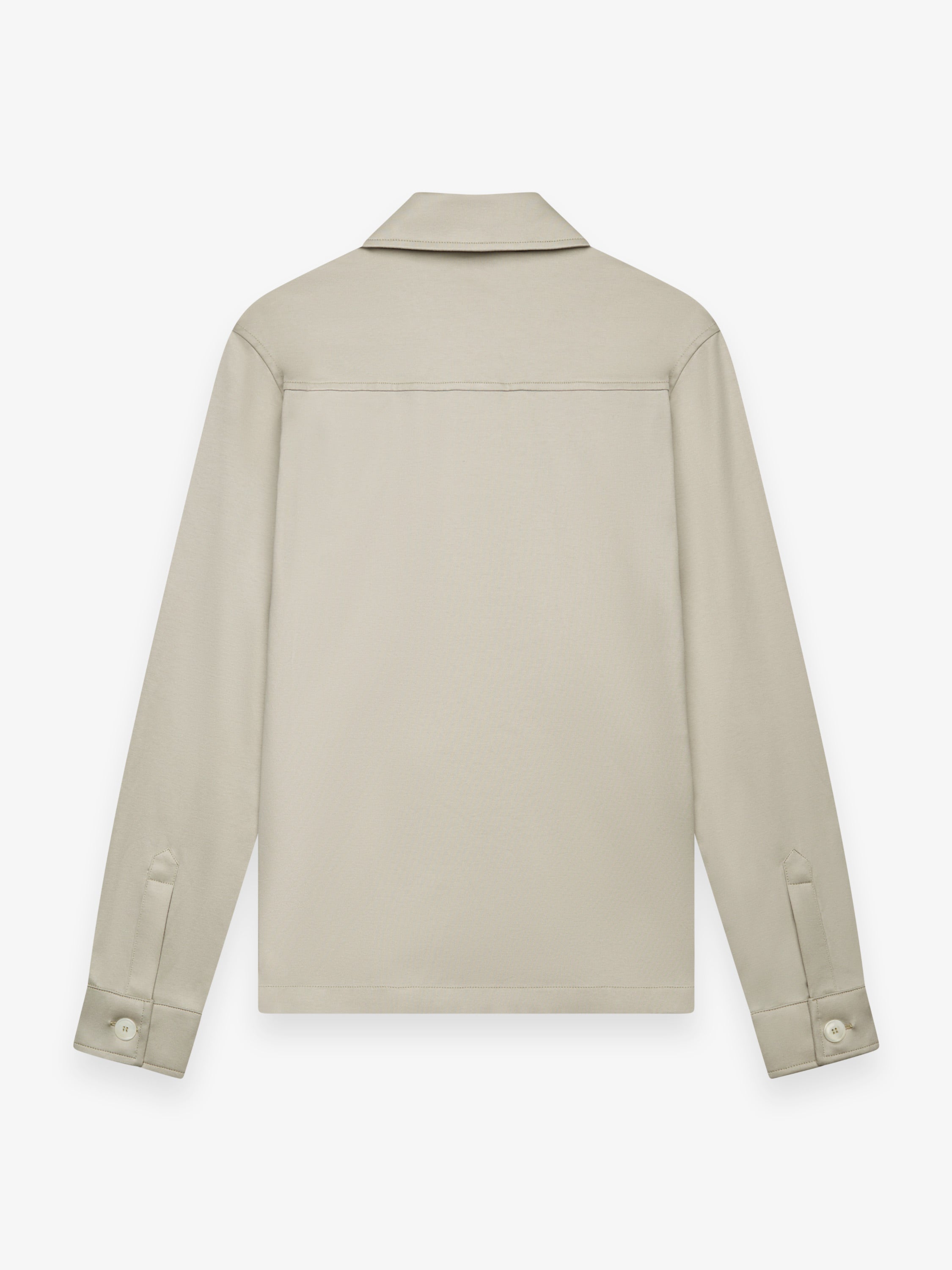 Supima Overshirt | Stone