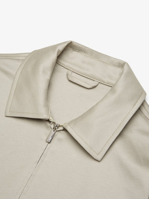 Supima Overshirt | Stone