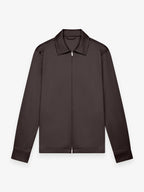 Supima Overshirt | Asphalt