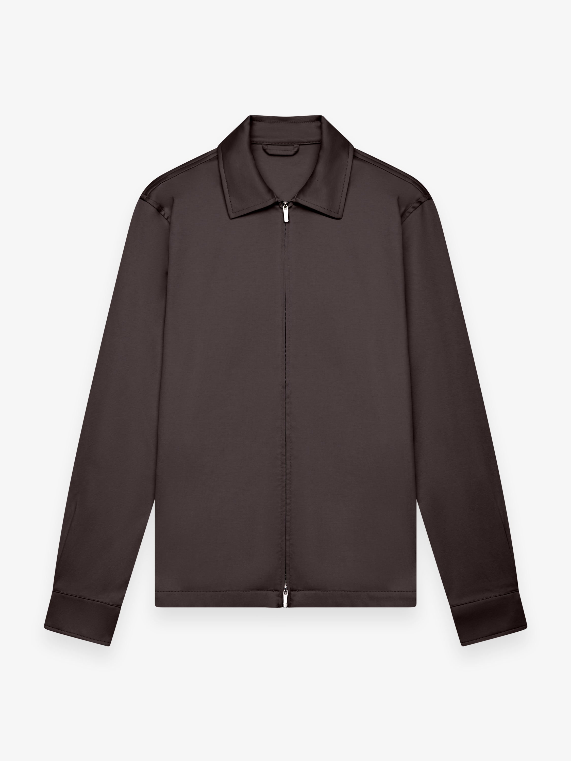 Supima Overshirt | Asphalt